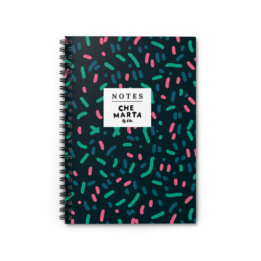 Confetti Spiral Notebook | Che Marta & Co.