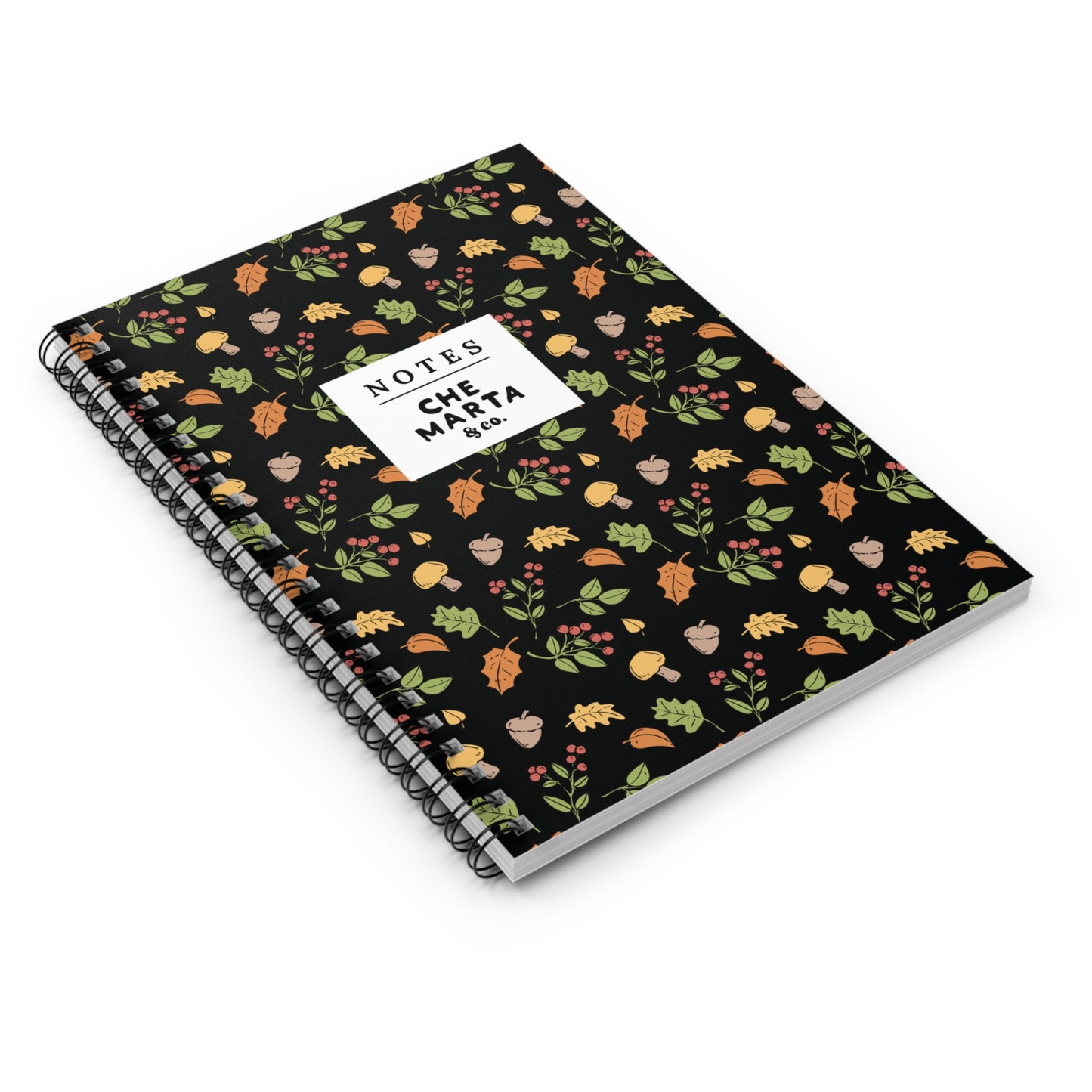Autumun Spiral Notebook | Che Marta & Co.