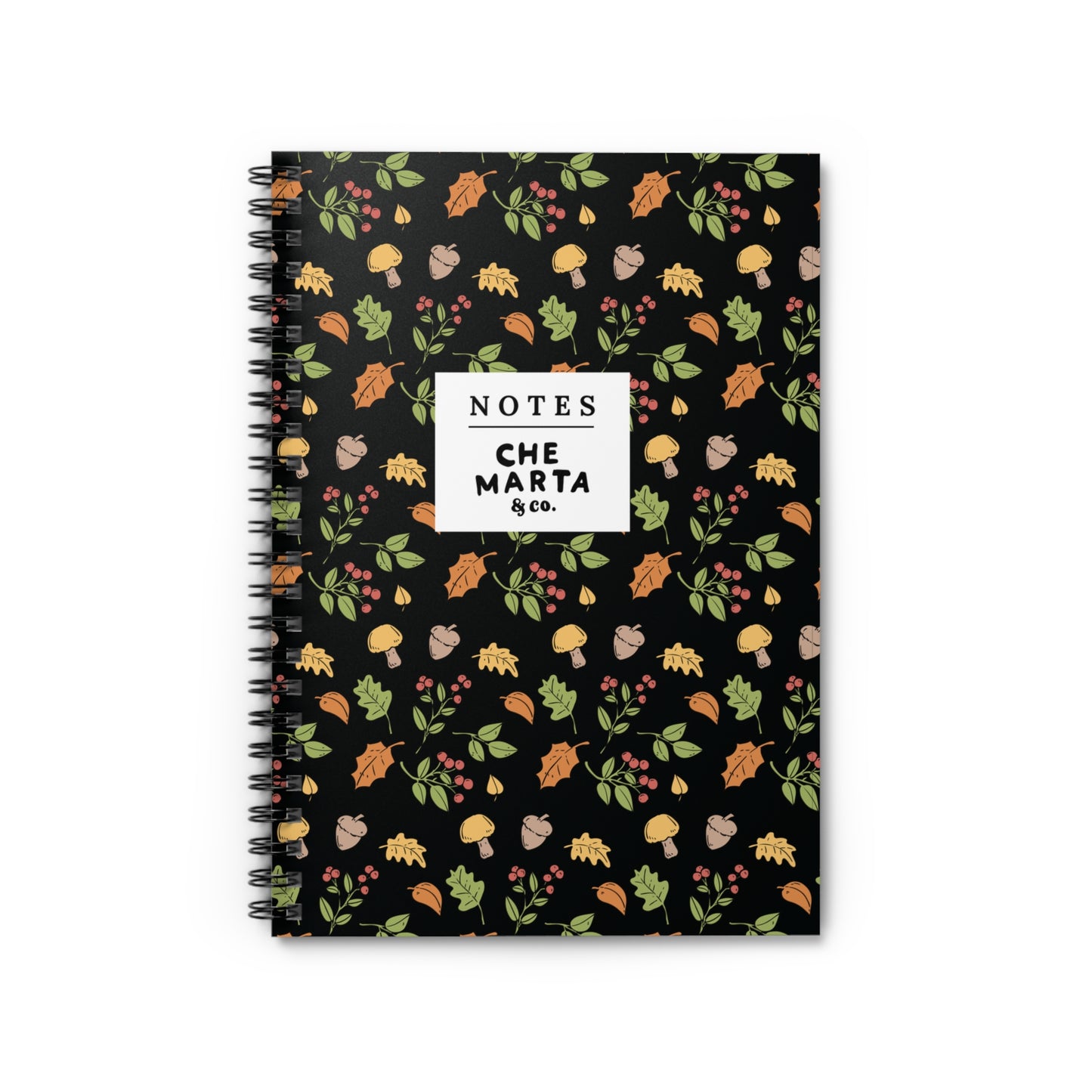 Autumun Spiral Notebook | Che Marta & Co.