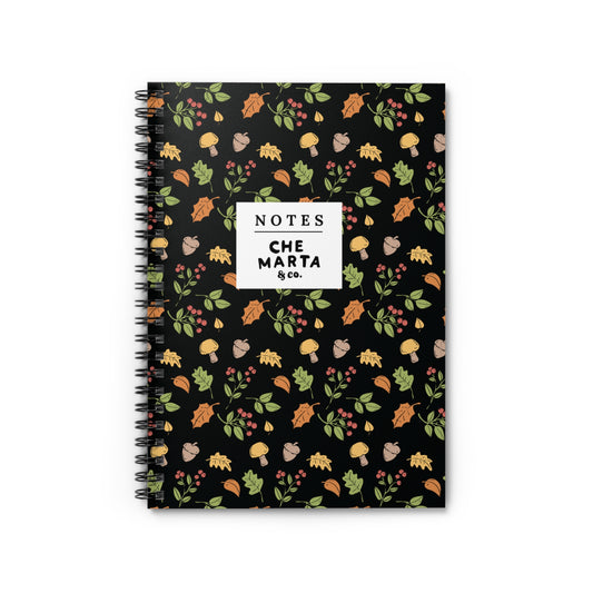 Autumun Spiral Notebook | Che Marta & Co.