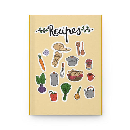 Recipe Journal – Hardcover Matte Notebook for Writing Recipes | Che Marta & Co.