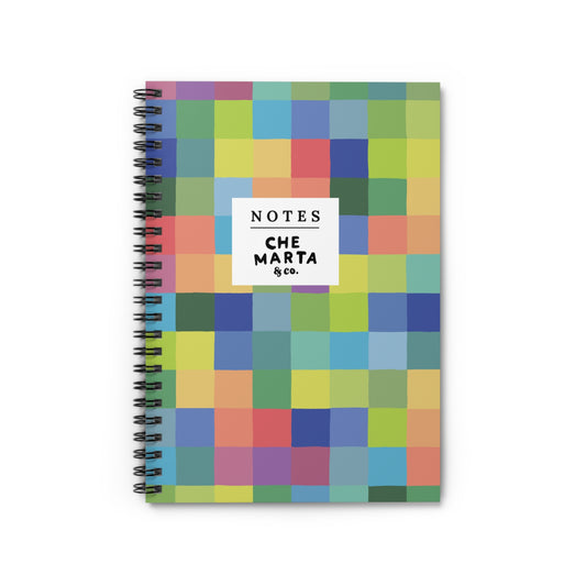 Colorblock Spiral Notebook | Che Marta & Co.