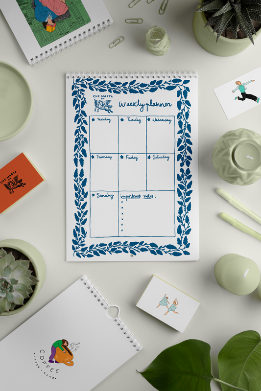Weekly planner | Che Marta & Co. (Free Printable)